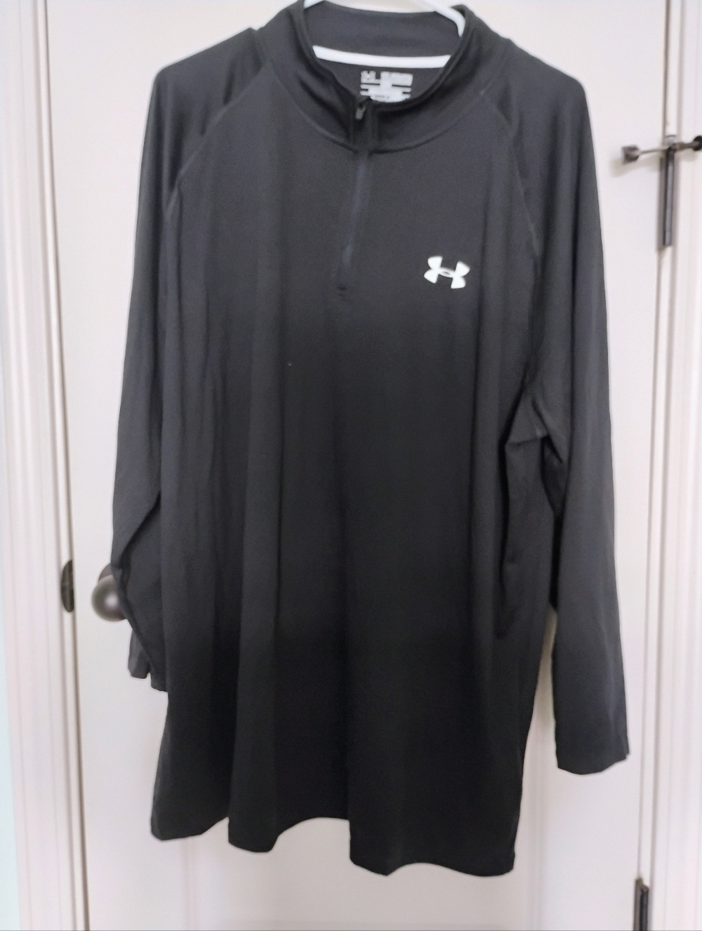 Under Armour Black Pullover HeatGear Loose Fit (2XL)